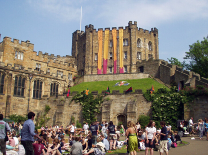 Castle Day, held in June, is an occasion when members of the College to celebrate the end of exams and, usually, fine summer weather