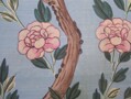 Detail of the Chinese wallpaper in the Solarium, Durham Deanery.