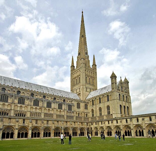 View of Norwich Cathedral