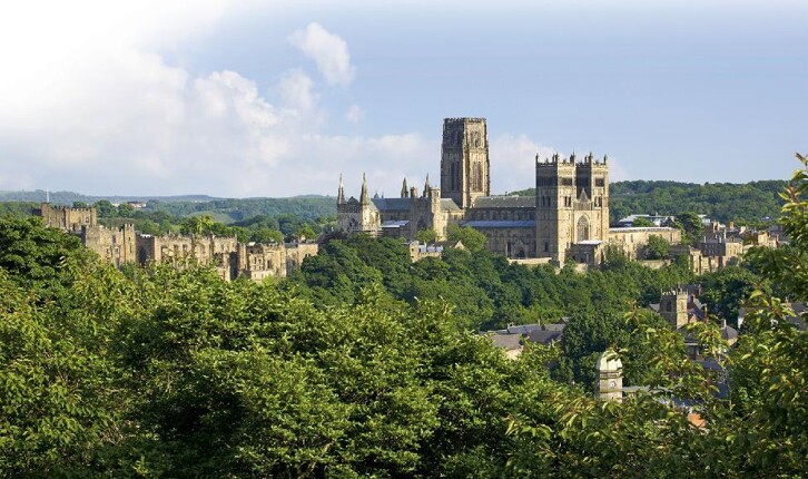 The relationship between the Durham Cathedral and Castle reflects the combined secular and religious power that gave Durham its unique political importance under the rule of its Prince Bishops.