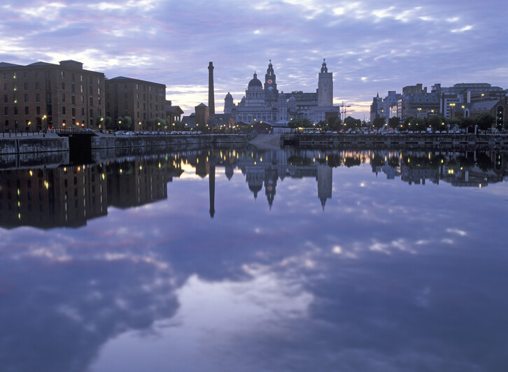 View of Liverpool Mercantile Maritime City World Heritage Site
