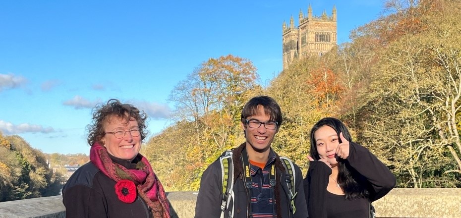 Youth ambassadors lead walking tours