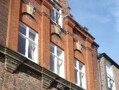 The Assembly Rooms, now Durham University's Assembly Rooms Theatre, is an eighteenth century building, modernised in the nineteenth century, and again in the 1930s. Much of remodelling seems to have concentrated on the exterior, which now combines a Victorian facade with an entrance that is typical of the 1930s Art Deco style. Originally the building hosted community events, such as dances.