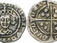 A silver penny issued in between 1527 and 1530 by Bishop Thomas Langley. This was during the first reign of King Henry VI. 