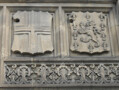 The stonework of the Pemberton Building is extremely finely carved. 