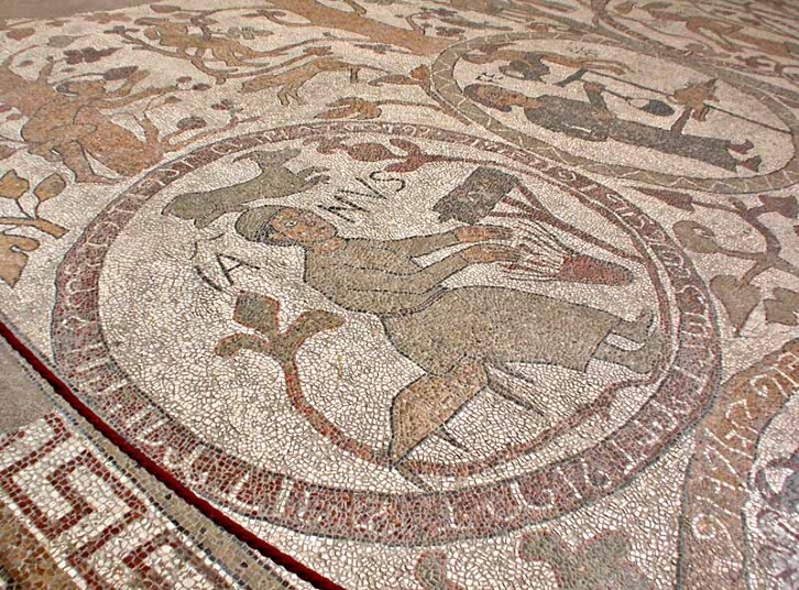 Image of the mosaics of Otranto Cathedral
