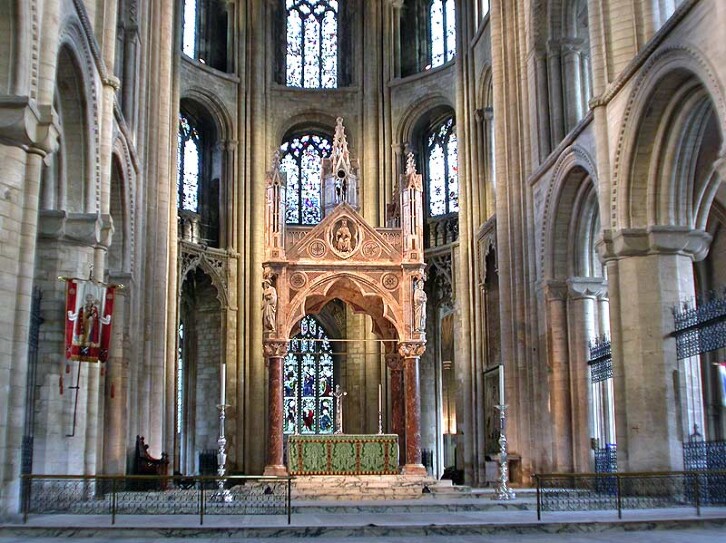 View of Peterborough Cathedral