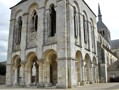 The portico at Fleury Abbey