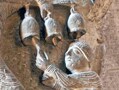 Scene from a capital in the cathedral of St. Lazare, Autun, showing Gregorian Chants being played and sung. These were an important part of church musical traditions. 