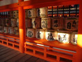 The Japanese island of Itsukushima has been a holy place of Shintoism since the earliest times. The first shrine buildings here were probably erected in the 6th century. The present shrine dates from the 12th century and the harmoniously arranged buildings reveal great artistic and technical skill. The shrine plays on the contrasts in colour and form between mountains and sea and illustrates the Japanese concept of scenic beauty, which combines nature and human creativity.