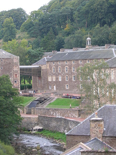 A view of New Lanark, Scotland