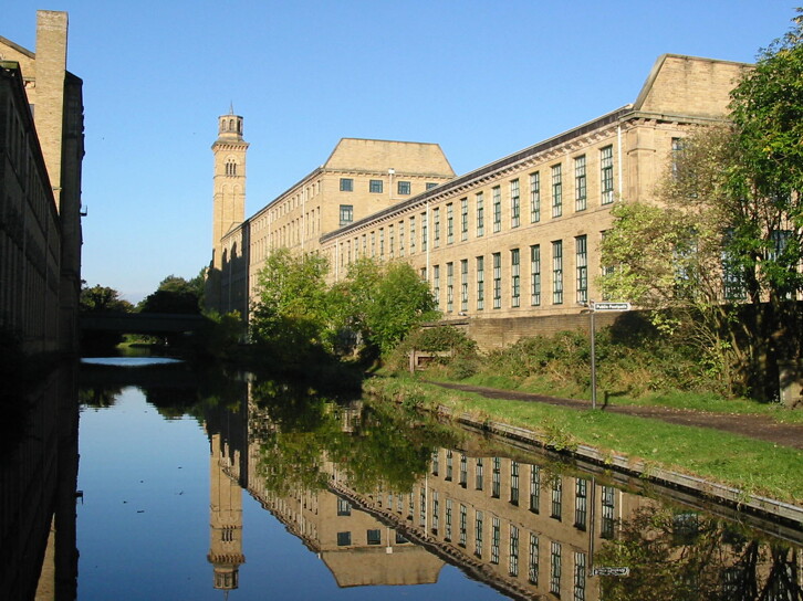 View of the mill at Saltaire World Heritage Site