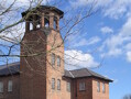 View of the silk mill in Derby, the world's first, part of the Derwent Valley World Heritage Site